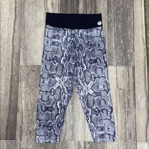 BootyQueen Snakeskin Leggings - M